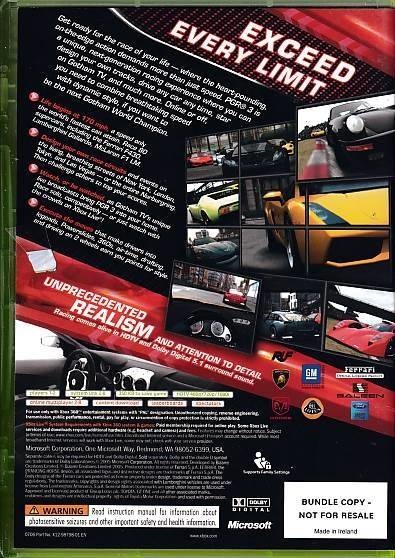 Project Gotham Racing 3 - XBOX 360 (B Grade) (Genbrug)